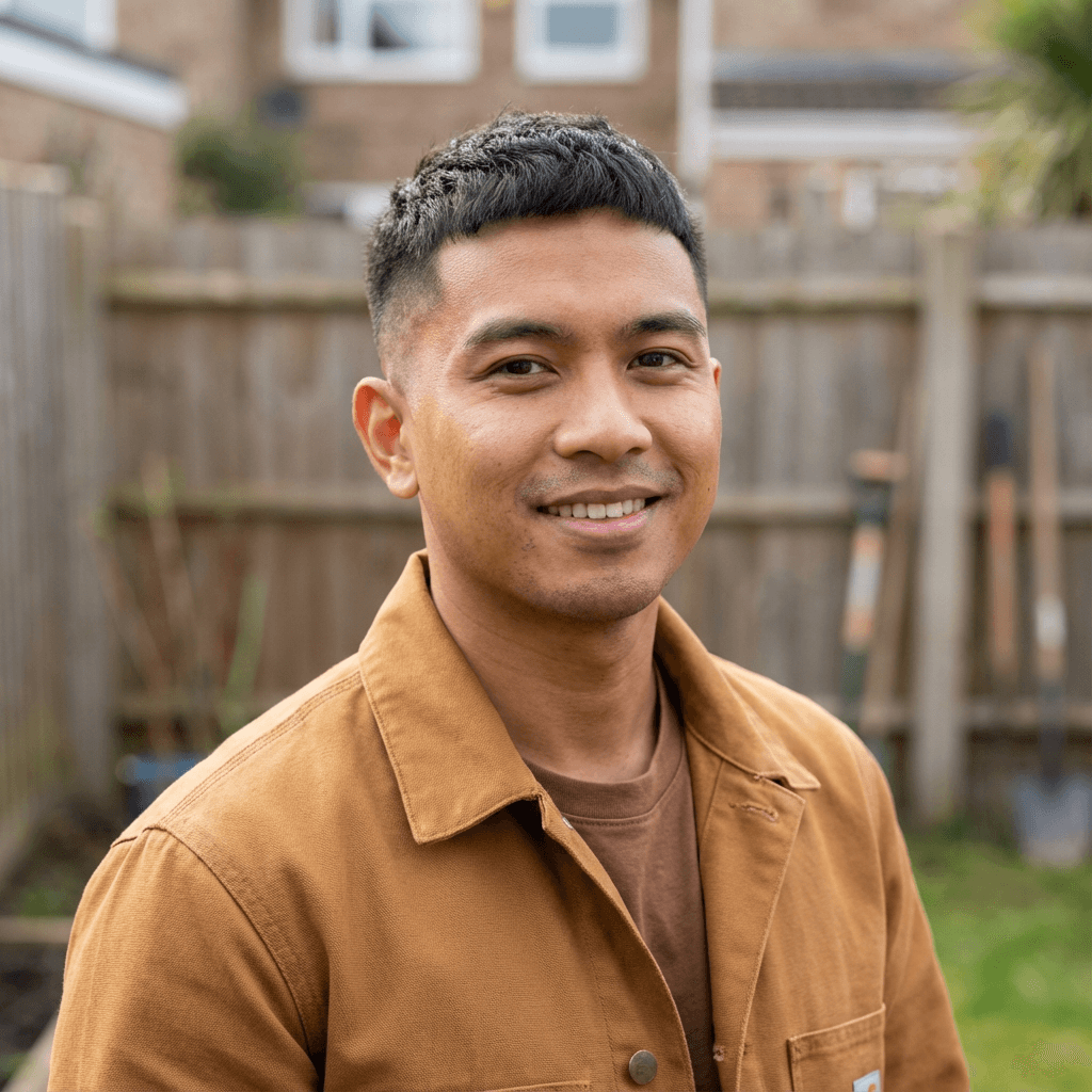 Male homeowner in his 40s